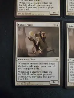 4x Suture Priest New Phyrexia NM Magic The Gathering MTG Tcg Playset X4 4 - Image 5