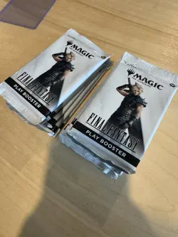 Magic the Gathering - Final Fantasy - Play Boosters Packs - 12x loose packs MTG - Image 1