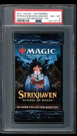 Strixhaven Collector Pack English Graded PSA 8 MTG Magic #63173718 - Image 1