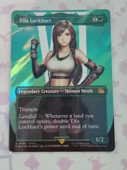 Tifa Lockhart - Surge Foil Extended Art FIN NM MTG - Image 1
