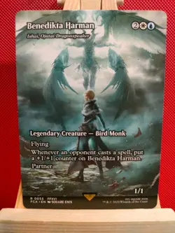 Benedikta Harman / Ishai, Ojutai Dragonspeaker - Final Fantasy - NM - MTG - Image 1