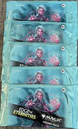 Magic The Gathering Edge Of Eternities Promo 5 Pack - New *Sealed* - Image 1