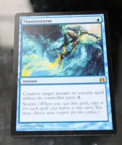 MTG, Flusterstorm- Commander 2011- NM - Image 1