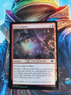 MTG Shenanigans - Modern Horizons Foil - Signed By Artist, LP - Image 1
