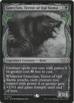 Goreclaw, Terror of Qal Sisma R March of the Machine: Multiverse Legends 27 - LP - Image 1