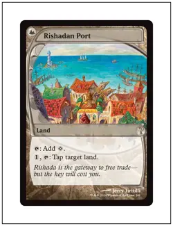 1x Rishadan Port, Future Sight Frame, Mystery Booster 2 Magic MTG NM - Image 1