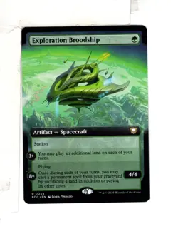 MTG SkeenAB Exploration Broodship BORDERLESS from EOC. NM. - Image 1