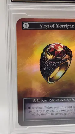 Ring of Morrigan Foil - Arthurian Legends - Sorcery Contested Realms - Grade 9 - Image 3