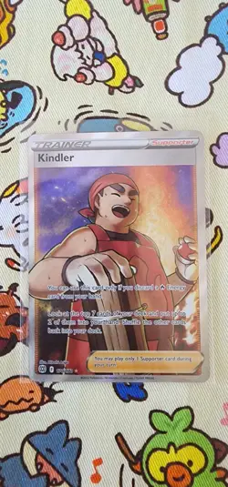 Pokemon TCG Kindler 170/172 Brilliant Stars Holo Ultra Rare NM - Image 1