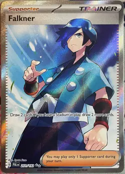 Falkner Full Art Ultra Rare - 251/193 - Paldea Evolved Pokemon 2023 - Image 1
