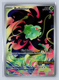 2025 Pokemon Mega Evolution Promo Bulbasaur #133/132 - Image 1