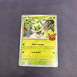 2024 Pokemon Trick Or Trade Sprigatito - Image 1