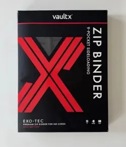 Pokemon Vault X 9 Pocket Exo-Tec Zip Binder - Destined Rivals SV10 New - Image 1