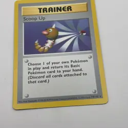 Pokemon TCG Scoop Up Base Set Trainer 78/102 Unlimited Rare, Shadowless - Image 2