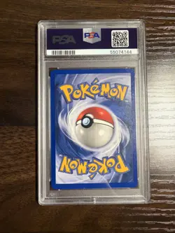 1999 Pokemon TCG Gyarados Holo Base Set 6/102 PSA 8 - Image 2