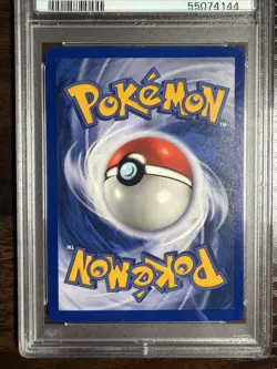 1999 Pokemon TCG Gyarados Holo Base Set 6/102 PSA 8 - Image 4