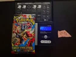 22.59g VERY HEAVY Mega Evolution Pokemon Sealed Booster Pack New SIR/HRU - Image 1