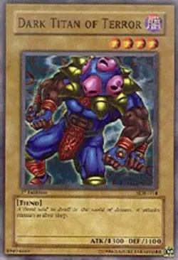Dark Titan of Terror - SDK-014 - Common - Unlimited Edition - Lightly Played - Image 1