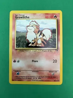 Growlithe - 45/110- Legendary Collection - Uncommon - Pokemon Card - NM - Image 1
