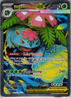 Mega Venusaur ex 155/132 ME01: Mega Evolution - Pokemon Card - NM - Image 1