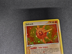 Pokemon TCG Solrock 13/100 Sandstorm Rare Holo E Reader Foil Card Vintage - Image 2