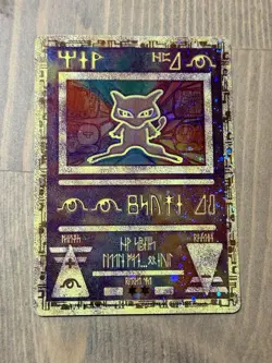2001 Pokemon The Movie TCG Promo Card Ancient Mew Raw Holo Rare Great Shape! - Image 1