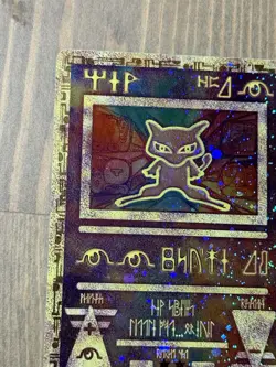 2001 Pokemon The Movie TCG Promo Card Ancient Mew Raw Holo Rare Great Shape! - Image 3