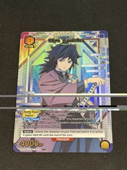 Giyu Tomioka UA01NC/KMY-2-008 SP Union Arena Card Demon slayer Kimetsu - Image 1