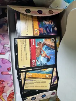 Lorcana Fabled Bulk Lot, 5 pounds 6 ounces of Cards- 1100+ UC/Common - Image 3