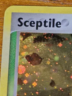 Pokemon Card - Sceptile 4/17 - POP Series 1 - Holo - Full + Half Swirl - MP 🌀🌀 - Image 2