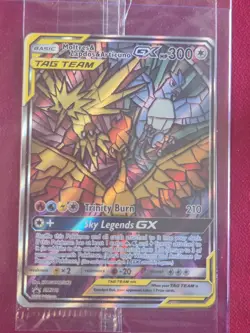 ✅ 🇦🇺 SEALED Moltres Zapdos Articuno GX SM210 Hidden Fates Promo Pokemon Card - Image 1