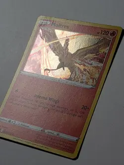 HOLO Moltres 021/172 B2G1F LP Brilliant Stars Pokemon Card $2 Combined Shipping - Image 2