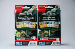 Sealed Lucario ex & Ampharos ex Battle Deck Bundle ~ Pokemon Cards ~ CDN Seller - Image 4
