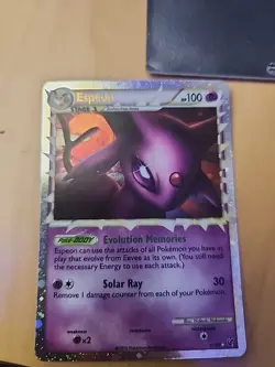 Espeon Prime 81/90 Undaunted Holo Rare Pokemon TCG Card NM Condition - Image 1