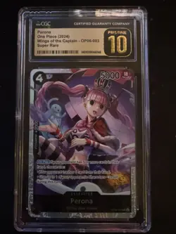 Perona OP06-093 SR Super Rare Wings of Captain - ONE PIECE Card Game ENGLISH NM - Image 1