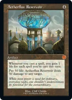 MTG English Aetherflux Reservoir NM Foil - Image 1
