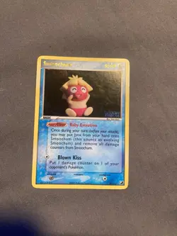 Smoochum 31/115 EX Unseen Forces 2005 Reverse Holo Pokemon Card Near Mint - Image 1