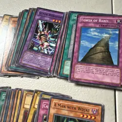 Yu-Gi-Oh! Lot of 200+ 1st Edition Common Cards Heavy Played to NM Condition. - Image 4