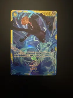 One Piece CCG Sanji OP06-119 Wings of the Captain Foil Card - Image 1