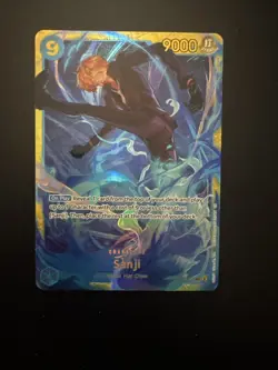 One Piece CCG Sanji OP06-119 Wings of the Captain Foil Card - Image 2