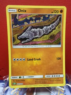 Pokemon TCG-Onix 010/034 Trading Card Game Classic #718 - Image 1