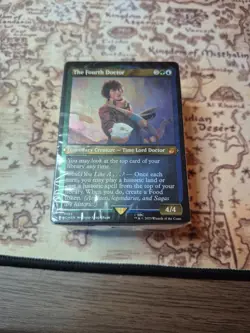 MTG Beyond Doctor Who Fourth Doctor Commander Deck No Box Sealed Pack - Image 1