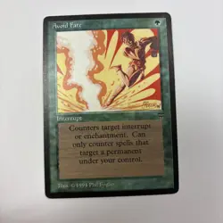Avoid Fate LP Legends English MTG Green Counterspell Phil Foglio 1994 - Image 1