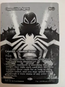 MTG - Opposition Agent - Borderless - Marvels Spiderman - Non Foil - NM - Image 3