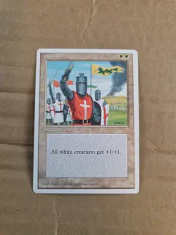 MTG Crusade 4th Edition Regular Rare MP - Image 1