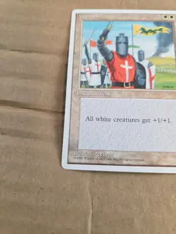 MTG Crusade 4th Edition Regular Rare MP - Image 5