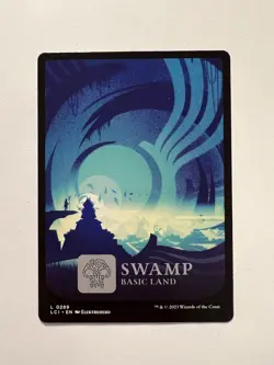 Swamp - FULL ART - MTG The Lost Caverns of Ixalan - NM - Image 1