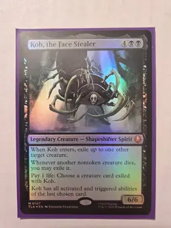 Koh, the Face Stealer (Foil) - Avatar - NM - Mythic - Legendary Creature - MTG - Image 1
