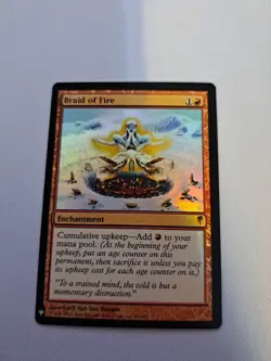 MTG - Braid of Fire - The List Reprints (Foil) (LP) - Image 1