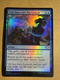 This Town Ain't Big Enough Outlaws of Thunder Junction Foil - Image 1